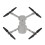 (Gray) RC Drone 4K Dual Camera Quadcopter Wifi Foldable Obstacle Avoidance 3