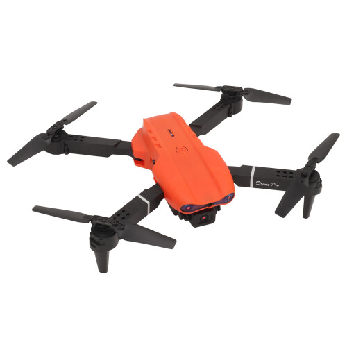 (Orange) RC Drone 4K Dual Camera Quadcopter Wifi Foldable Obstacle Avoidance 2