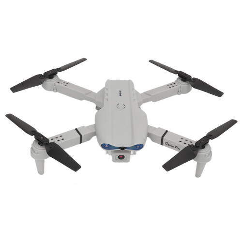 (Gray) RC Drone 4K Dual Camera Quadcopter Wifi Foldable Obstacle Avoidance 1