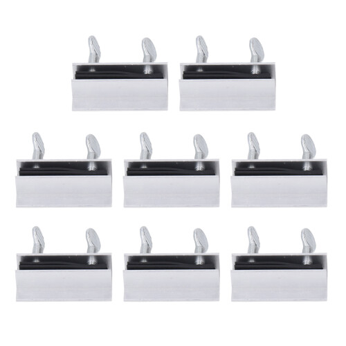 8X Schiebefenster-Verschluss Aluminium Heavy Duty Sicherheitsstopper 1