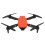 (Orange) RC Drone 4K Dual Camera Quadcopter Wifi Foldable Obstacle Avoidance 5