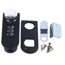 (Movable Cabinet Installation) Combination Cabinet Lock 3-Digit Mechanical Password
