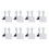 8X Schiebefenster-Verschluss Aluminium Heavy Duty Sicherheitsstopper 5