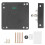Cabinet Lock Punch Free Drawer Latch Smart Sensor IC Card Bluetooth 1