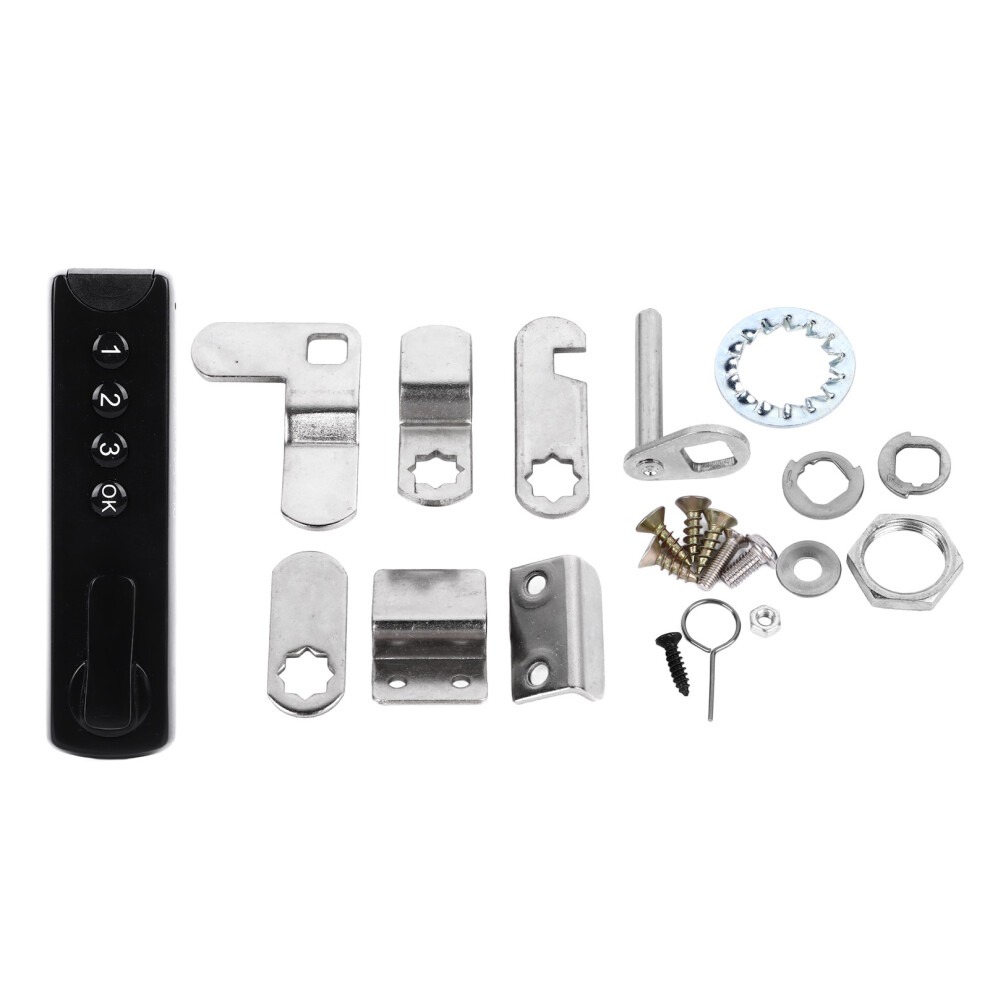 Electronic Cabinet Lock Touch Keypad Password Security 604725092366