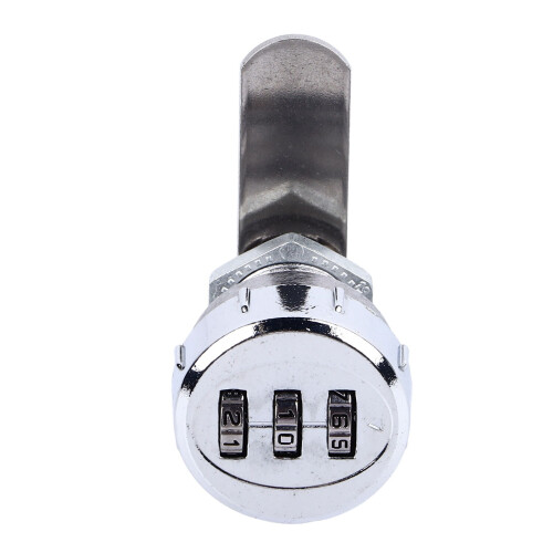 (L20) Mini 3-Digit Password Cam Lock L25 for Drawer Mailbox Office 1