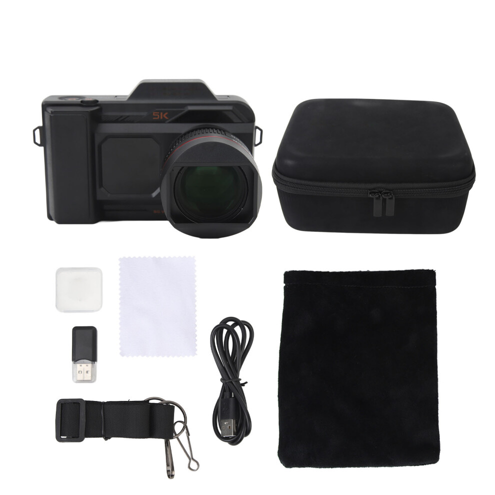 5K Digital Slr Camera 50Mp 4.0 Inch 50X Zoom 5G Wifi 643505097313