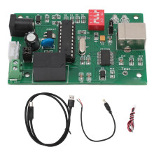 Pulse Coin Acceptor USB Data Record Lockout Timer PCB
