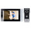 (UK Plug) Video Doorbell Intercom 7in Screen 90 Wide Angle Night Vision EU Plug 3