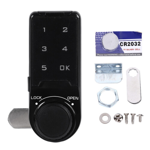 Touch-Digital-Passwort-Keypad 20mm schwarzer Schrankverschluss