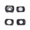 4 Pcs Wide Angle Macro 1/4 White Blue Filter Kit for Osmo Pocket 3 1