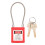 Red Tagout Safety Padlock 2 Keys Stainless Steel 1
