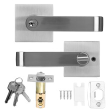 Zinkdruckguss 3-Hebel Innentürgriff mit Privacy-Verschluss