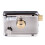 Cylinder Door Rim Lock Copper Core Left Handed Deadbolt Set 4