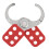 38mm Lockout Tagout Hasp 6 Hole Security with Padlock Industrial 5