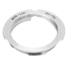 M39-LM Lens Adapter Aluminium High Precision for Leica M39 50mm 75mm