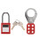38mm Lockout Tagout Hasp 6 Hole Security with Padlock Industrial 2