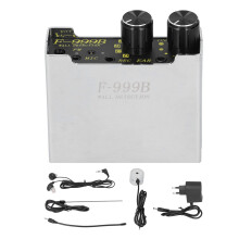 (EU Plug) F-999b Pipe Leak Detector High Sensitivity Voice Amplifier EU Plug