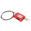 Cable Lock Adjustable Rustproof Red Safety Padlock Industrial 3