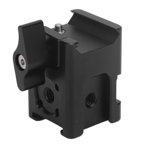 Stabilizer Rod Clamp Aluminum Alloy 1/4" 3/8" Threaded Hole