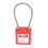 Red Tagout Safety Padlock 2 Keys Stainless Steel 3