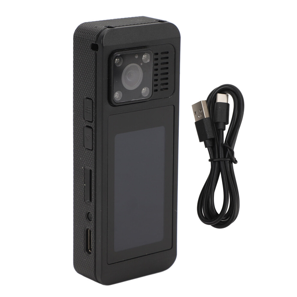 Back Clip Video Recorder 2" 4K Wifi 140 Night Vision 643505085600