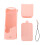 (Pink) Silicone Case for Osmo Pocket 3 Dustproof Scratchproof Washable Pink 1
