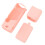 (Pink) Silicone Case for Osmo Pocket 3 Dustproof Scratchproof Washable Pink 4