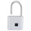 (Silver) Smartes Fingerabdruck-Schloss wasserdicht Tuya Bluetooth Schwarz 5