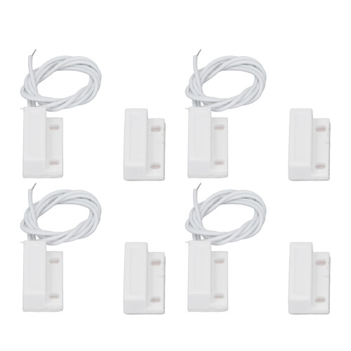 10x Magnet Türschalter DC100V Einbau Sensor Weiß 1