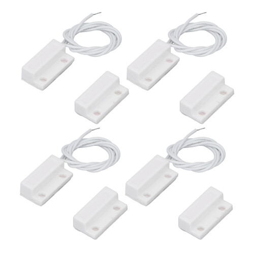 10x Magnet Türschalter DC100V Einbau Sensor Weiß 2