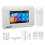 (UK Plug) WIFI+GSM+GPRS Alarmanlage 4,3 Zoll Touchscreen 4
