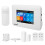 (US Plug) WIFI+GSM+GPRS Alarmanlage 4,3 Zoll Touchscreen 5