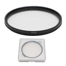 77mm Colorful Starlight Brushed Optical Glass Filter for SLR Camera