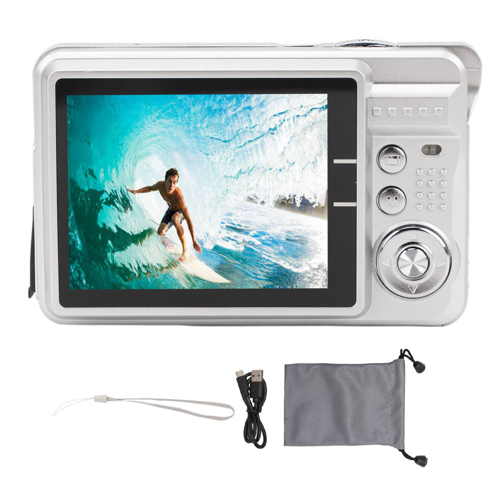 48Mp 8X Zoom Digital Camera 2.7Inch Lcd 1080P Vlogging With Bag Strap 643505087284