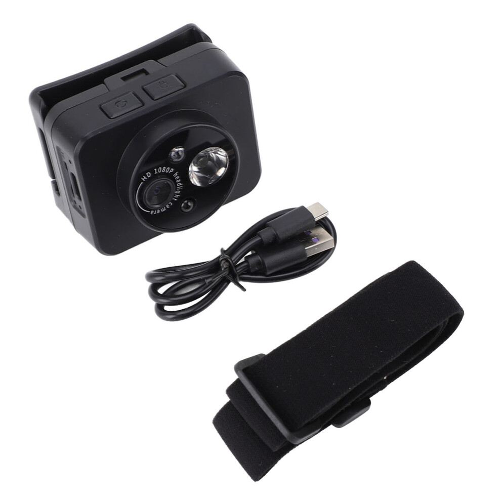 Headlight Camera 1080P Motion Sensor For Hiking Cycling 643505082371