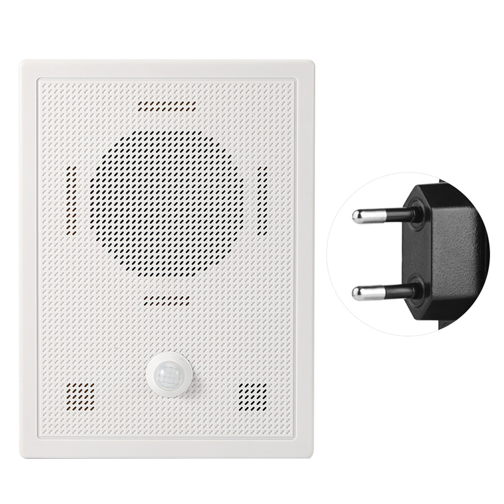 (Prise Eu) Wireless Doorbell Alarm Sensor Voice Prompt Anti-Theft Home 604725154897