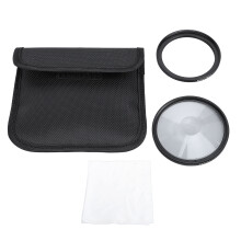 55mm Lens Filter Swirl Halo Effects Optical Glass Adapter Ring