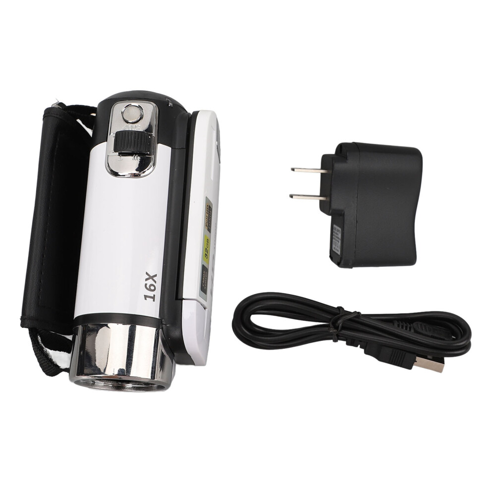 (Us Plug) Hd Digital Camera 16Mp Anti Shake 2.7 Inch 16X Zoom 1080P 643505087505