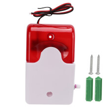 (220V) Ton- und Lichtalarm, hoher Dezibelpegel, einstellbar, 12V