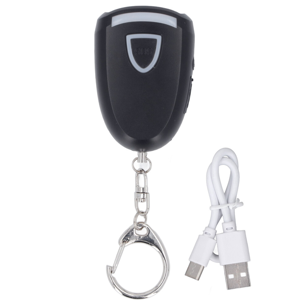 Personal Alarm Keychain Rechargeable Led Emergency Security Night Walk 604725123848