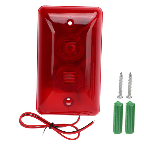 (12V) Notrufalarm mit LED, ABS-Plastik, 12V