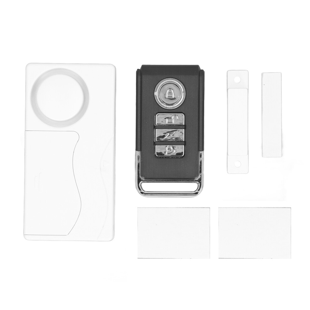 Door Open Sensor Alarm 105Db Wireless Remote Control 604725124128