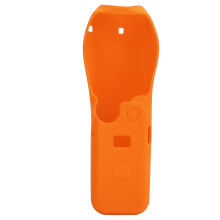 (Orange) Silicone Case Dustproof Anti Scratch for Osmo Pocket 3 1/4in Black