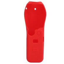 (Red) Silicone Case Dustproof Anti Scratch for Osmo Pocket 3 1/4in Black
