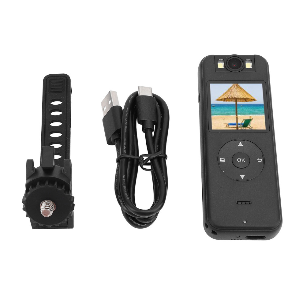 Wearable 4K Hd Night Vision Body Cam Wifi 643505087888