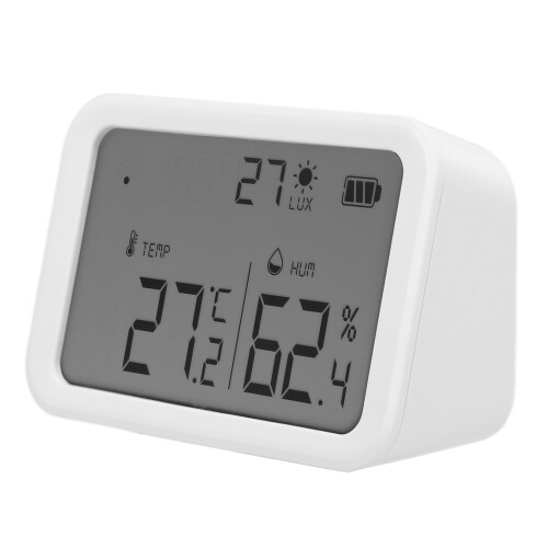 Tuya Zigbee 3-in-1 Temp/Humidity/Light Sensor LCD 2