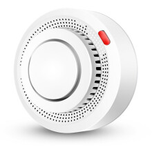 WiFi Smoke Detector Rapid Response Light Sound Warning Tuya Smart