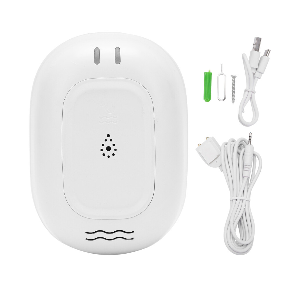 Smart Water Leak Sensor Wireless Alarm Tuya Zigbee App Control 604725144843