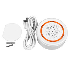 Smart Indoor Alarm USB Dual Power for Offices Shops Homes
